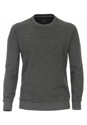 CASAMODA MIT O-AUSSCHNITT IN VERSCHIEDENEN FA - Strickpullover - anthrazit