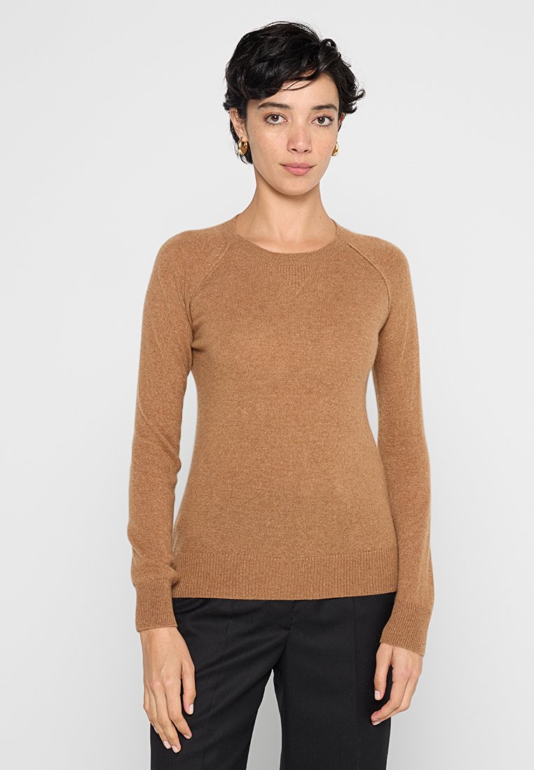Authentic Cashmere Trui camel Authentic Cashmere Trui camel