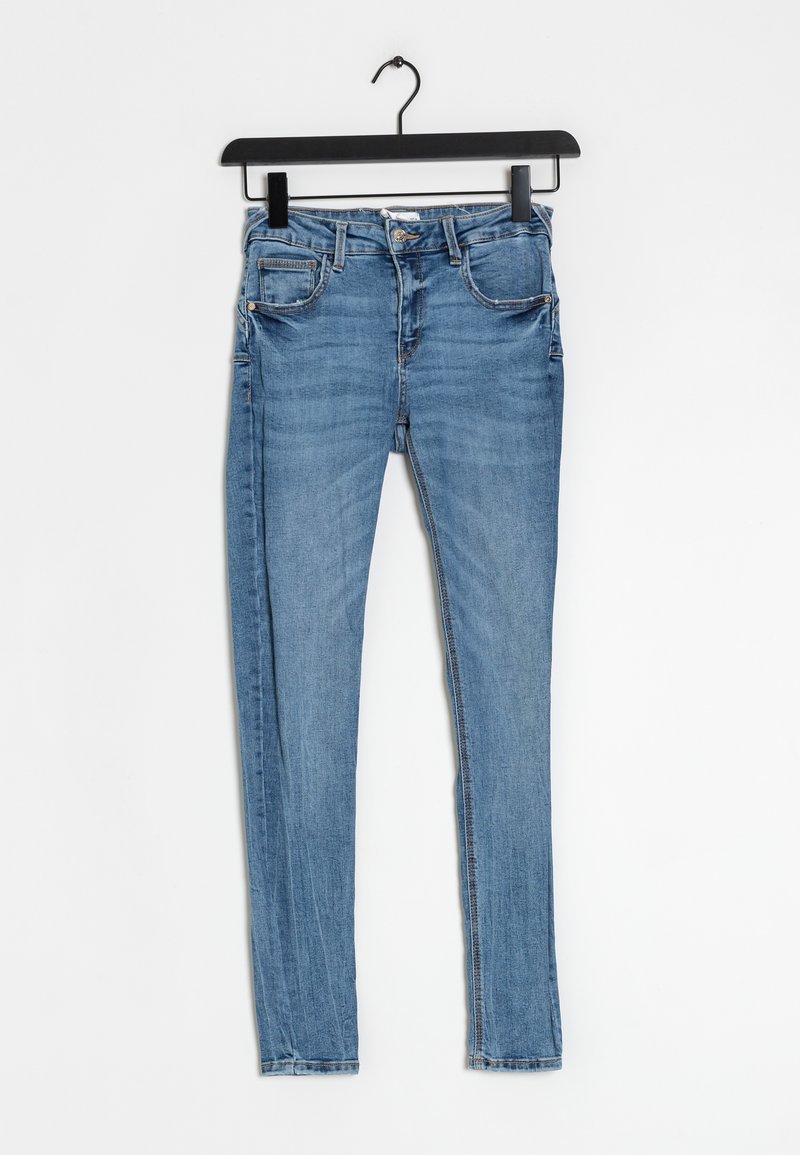 Mango Džíny Slim Fit - blue