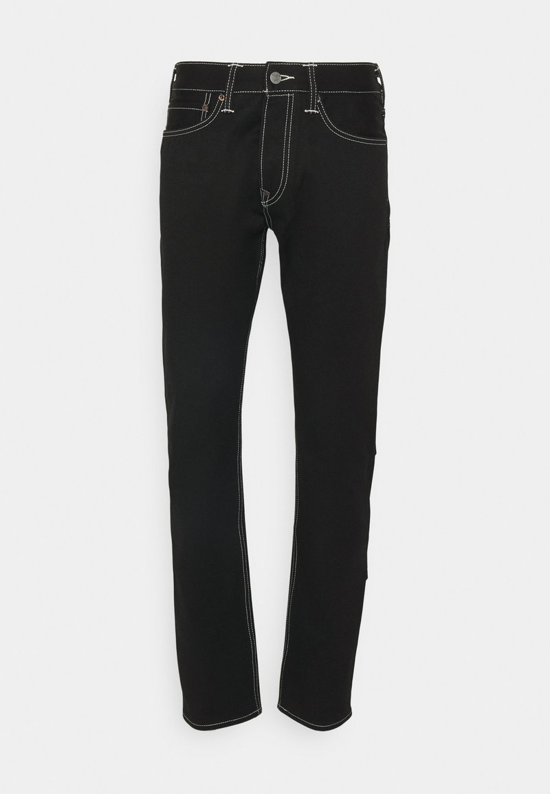 Evisu MULTI POCKET JEANS - Straight leg jeans - rinse (black denim  