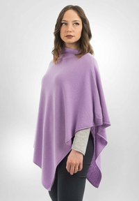 Dalle Piane Cashmere BLEND - Pončo - lilla