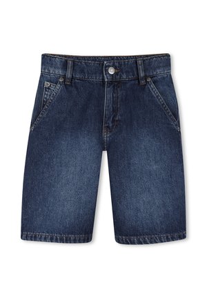 BERMUDA  - Short en jean - rinse wash brossage