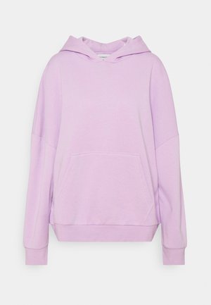 LONG OVERSIZED HOODIE - Jersey con capucha - lilac