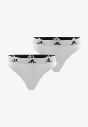 adidas Sportswear 2 PACK - String - schwarz weiß/zwart - Zalando.nl