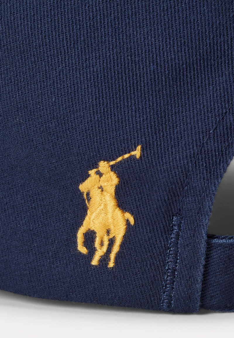 Ralph Lauren Navy Cap with Yellow Polo Pony Embroidery Polo Ralph Lauren Triple-Pony Twill Ball Cap | Dillard main image 2