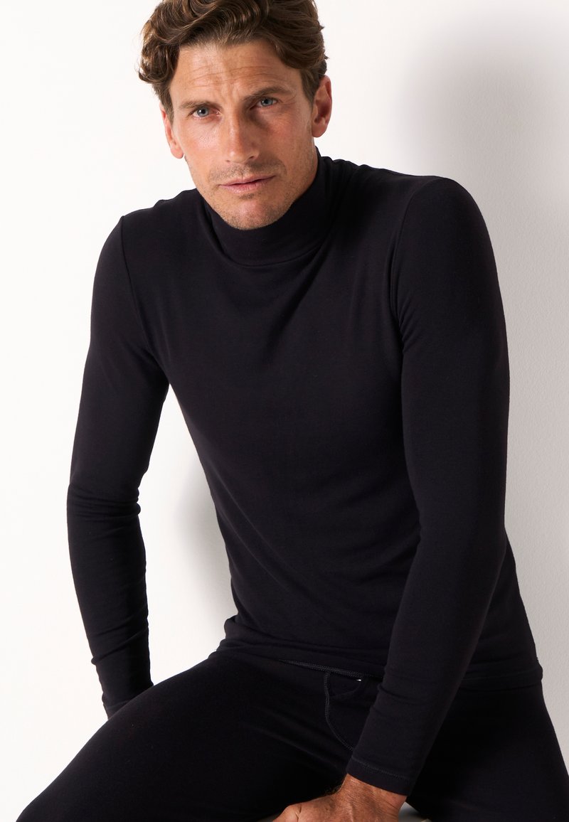 Damart THERMOLACTYL SENSITIVE - Camiseta de manga larga - noir