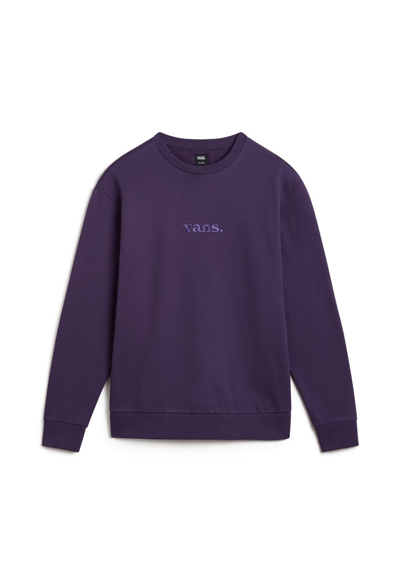 Vans ESSENTIAL CREW - Sweatshirt - gothic grape