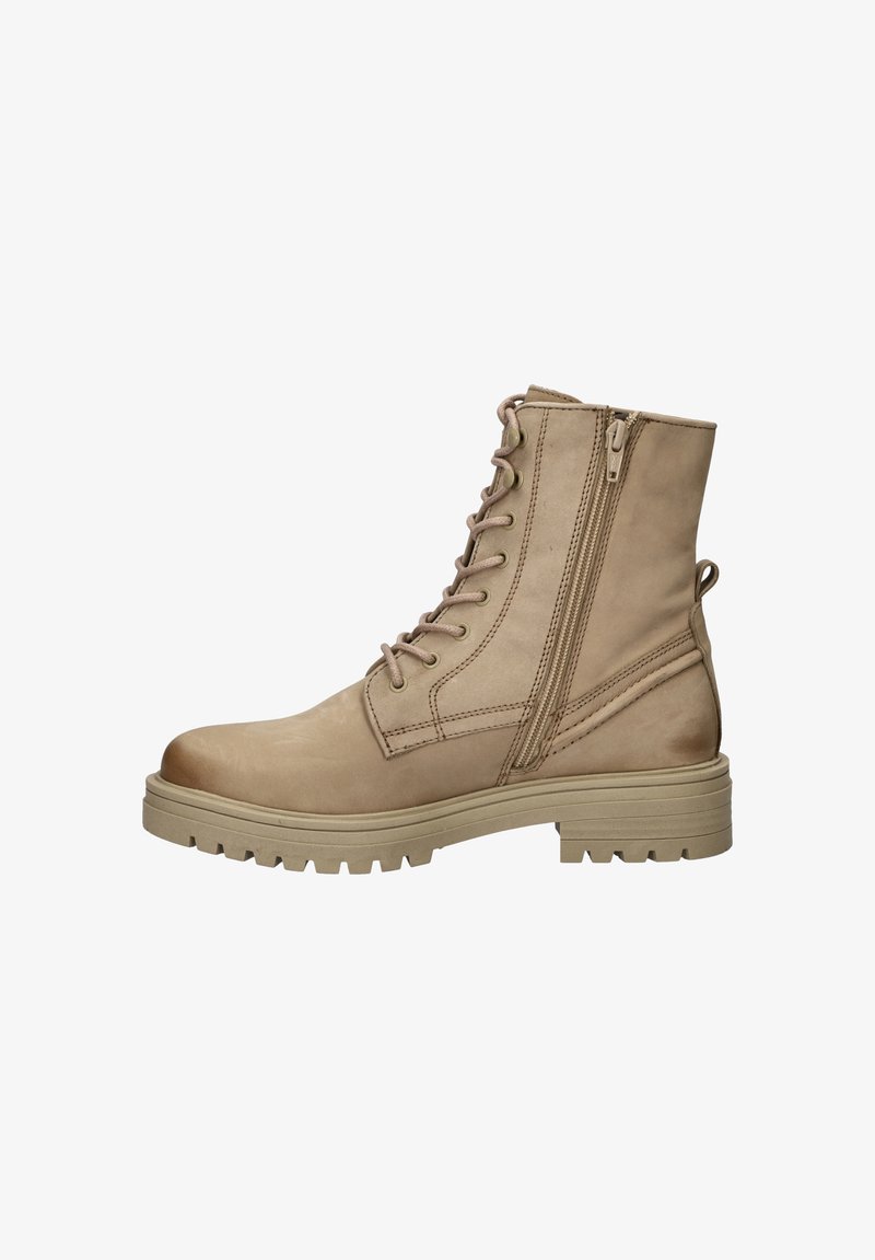 Nelson NELSON MONK DAMES VETERBOOTS - Enkellaarsjes met plateauzool - bruin