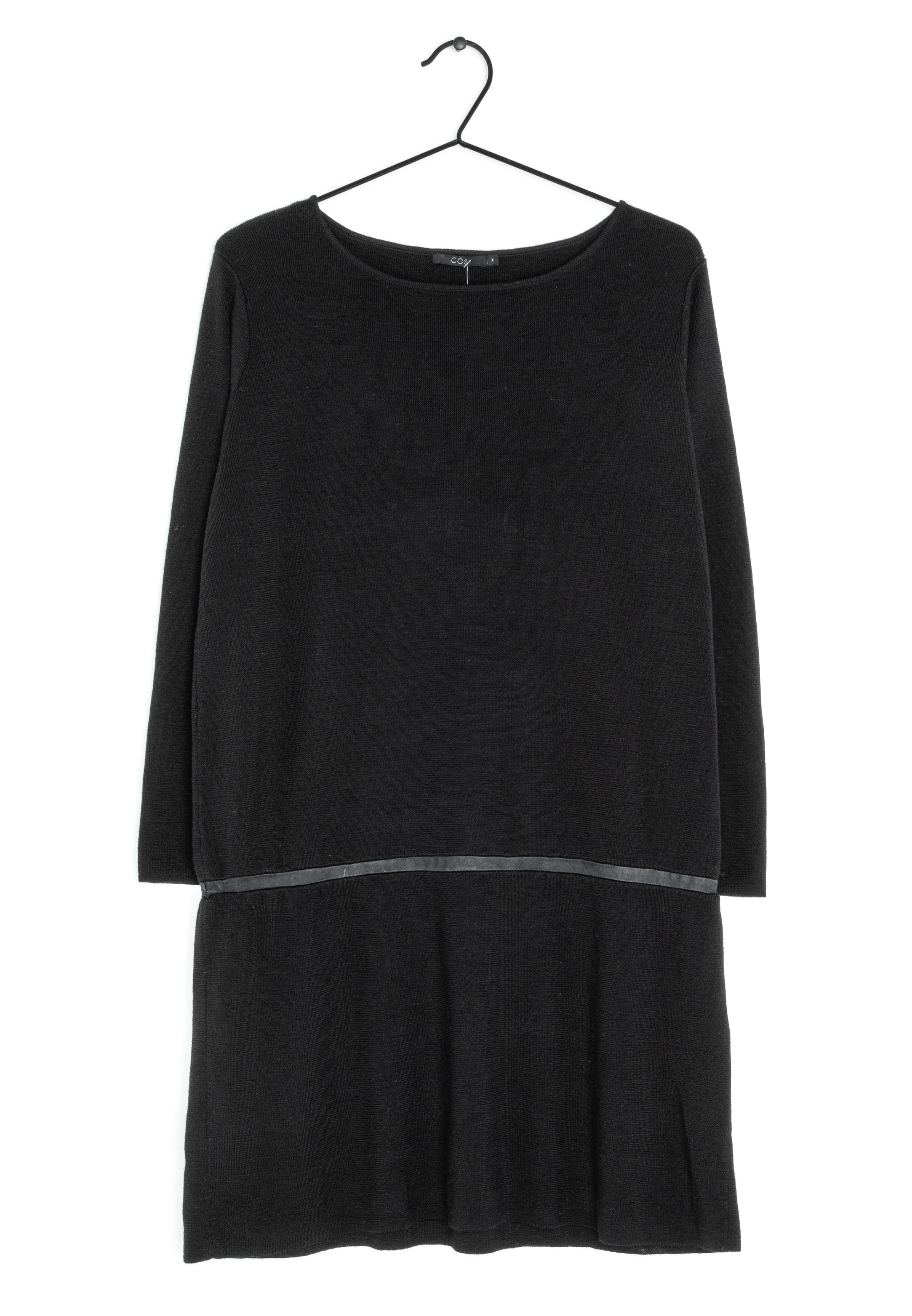 COS Vestido de punto - black/negro - Zalando.es