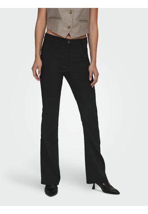 JDYTEXA GESCHNITTEN  - Broek - black