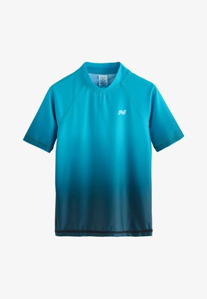 Next, SHORT SLEEVE FIT - Surfertrøjer - blue ombre
