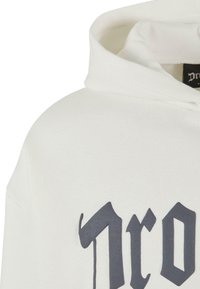 Dropsize HEAVY FRONTLOGO - Sweat à capuche - creamwhite
