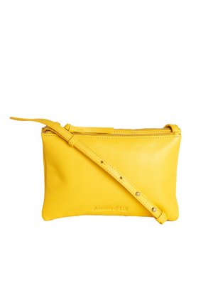 DOUBLE LADAKH - Cross body bag - jaune