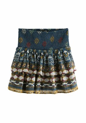 Next SHIRRED RARA - REGULAR FIT - Gonna a campana - blue navy