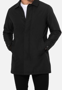 Threadbare Halflange jas - black