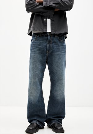 Bootcut jeans - dark-blue denim