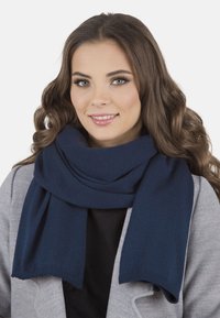 Vivisence SET - Scarf - dark blue