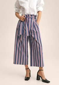 Mango Trousers - dark blue