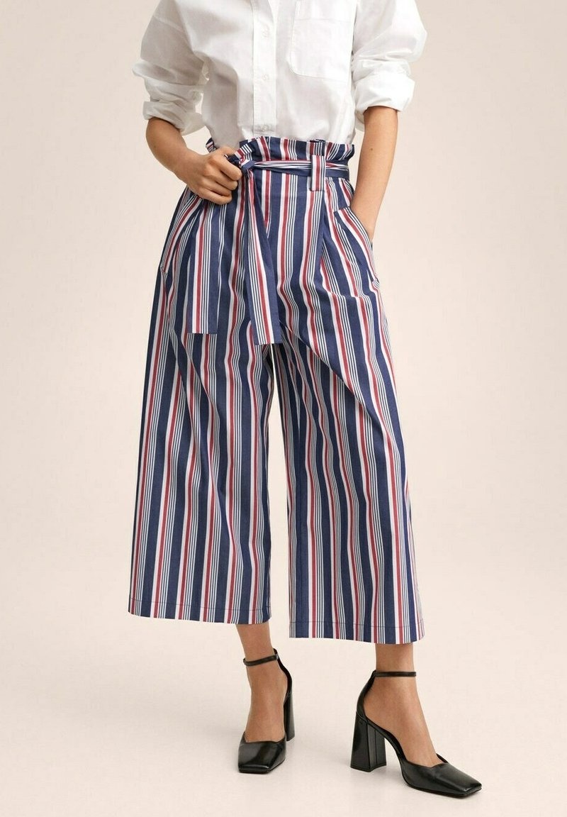 Mango Trousers - dark blue