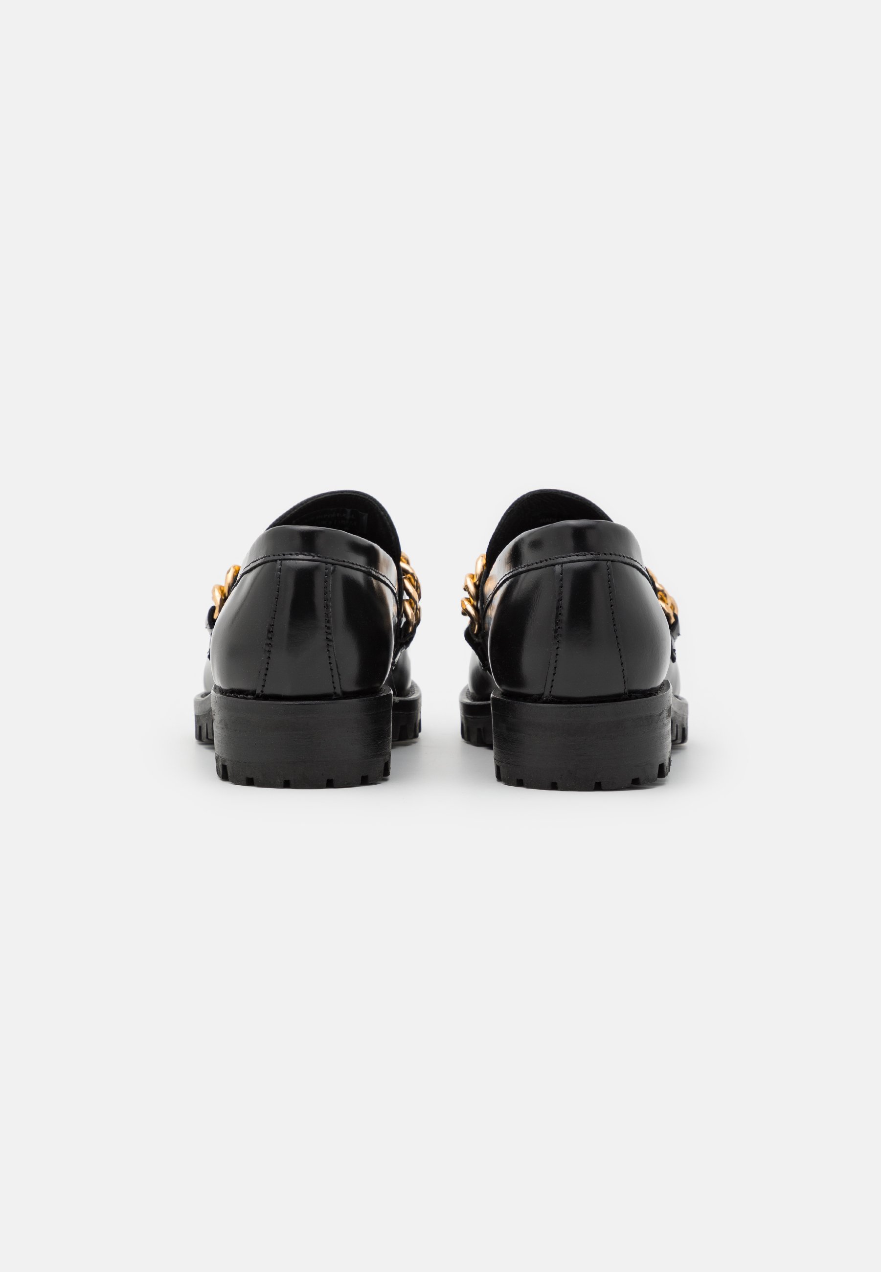 YAS OXFORD SHOES - Slip-ons - black 