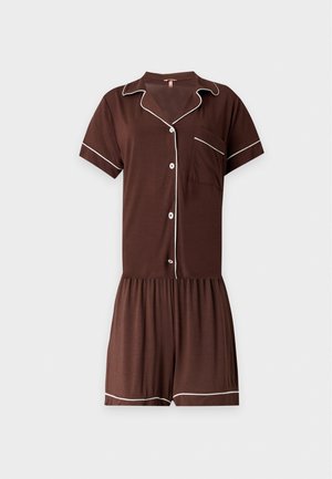 Eberjey, RELAXED SET - Pyjama - chocolate/ivory