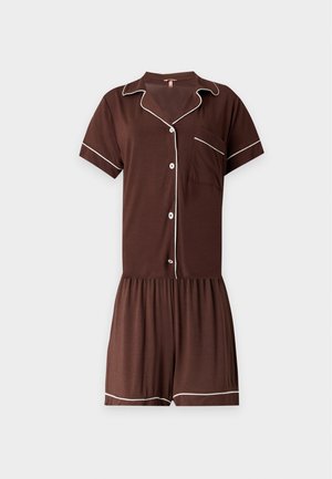 Eberjey, RELAXED SET - Pyjama - chocolate/ivory