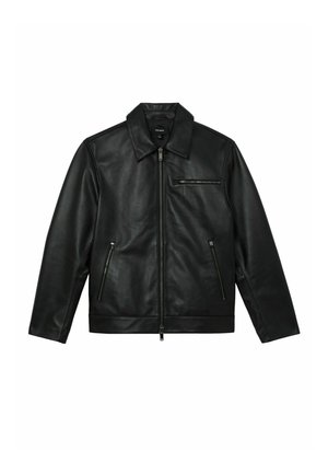 Reiss, Lederjacke - black