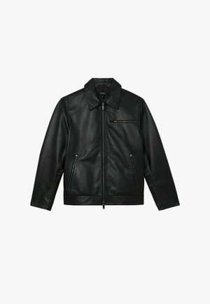 Reiss, Giacca di pelle - black