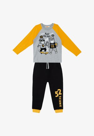 Denokids BEKLEIDUNG PLAY ALLDAY XT SET - Træningsbukser - grey-black cffs