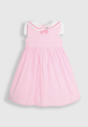JoJo Maman Bébé REGULAR FIT - SAILOR STRIPE - Day dress - pink