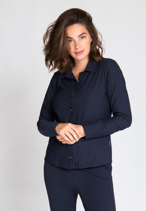 Overhemdblouse - blauw
