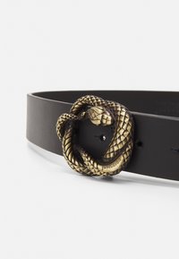 Just Cavalli CINTURA JUST CAVALLI SNAKE  BELT UNISEX - Opasok - testa moro