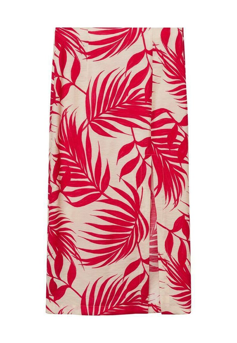 Mango A-lijn rok crème Mango A-lijn rok crème