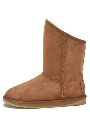 COSY SHORT - Winter boots - camel