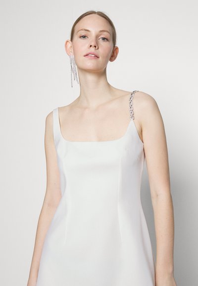 Christopher Kane WEDDING A LISTER CRYSTAL CHAIN MINI DRESS - Suknia balowa