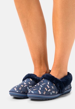 Skechers TOO COZY - Hausschuh - navy/multicolor