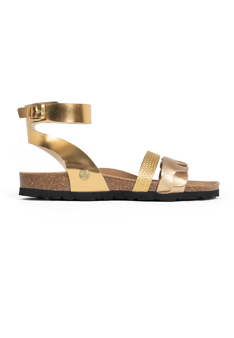 Damen Sneaker | BAYTON CAPUCINE Riemensandalette gold/goldfarben - WC65389 Damen Sneaker | BAYTON CAPUCINE Riemensandalette gold/goldfarben - WC65389