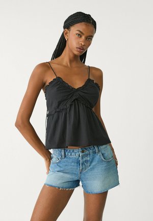 Stradivarius STRAPS - Blouse - black