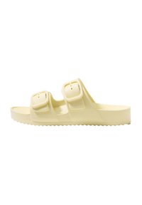 BUCKLED - Badesandaler - yellow