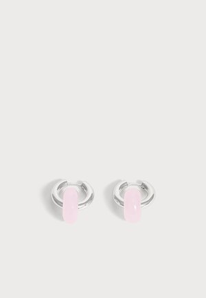 LUV AJ, THE RIO WASHER HOOPS - Σκουλαρίκια - silver-coloured