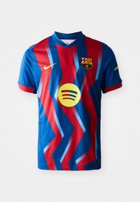 FC BARCELONA - T-skjorte til trening - gym blue/salsa red/opti yellow