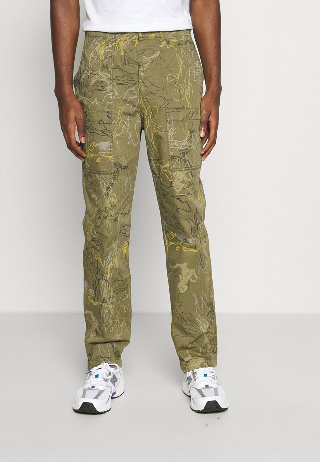 HALVARD TROUSERS - Broek - green