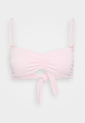Hollister Co. BANDEAU  - Bikinio viršutinė dalis - light pink