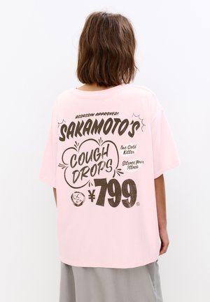 SAKAMOTO  - T-shirt imprimé - pink