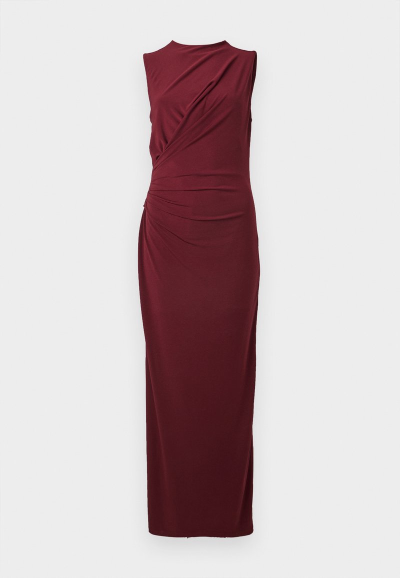 JDY Maxi-jurk bordeauxrood