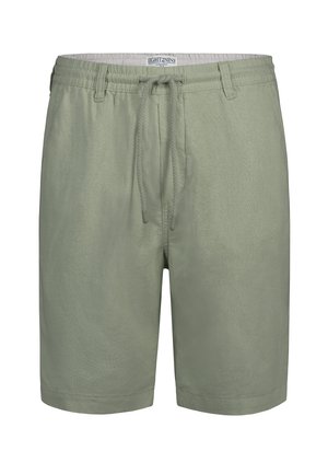 BERMUDA ELASTISCHE TAILLE - Shorts - grün