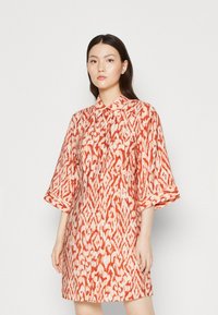 MSCH Copenhagen - ORLENA LADONNA SHIRT DRESS  - Abito a camicia - glaze stroke Immagine in miniatura 1