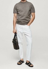 Mango T-shirt basic - grey
