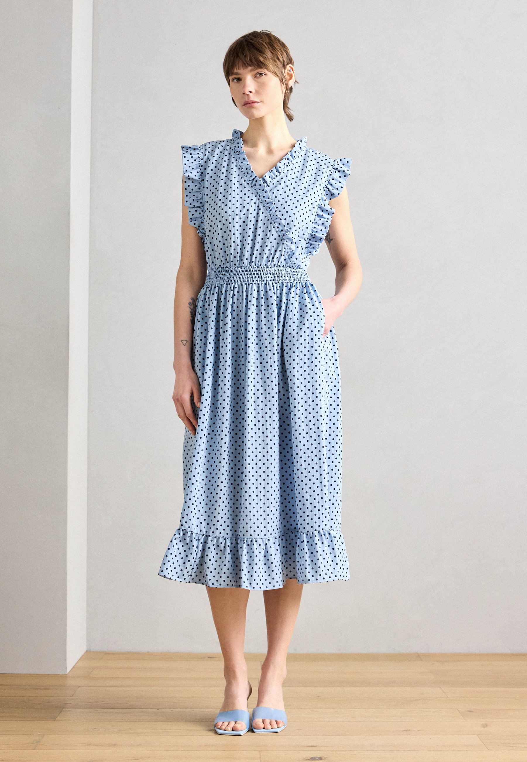 princess polly baby blue dress Polka Dot Dresses  Estilo Victoria