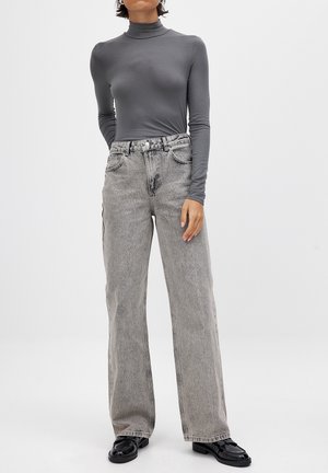 Flared-farkut - light grey